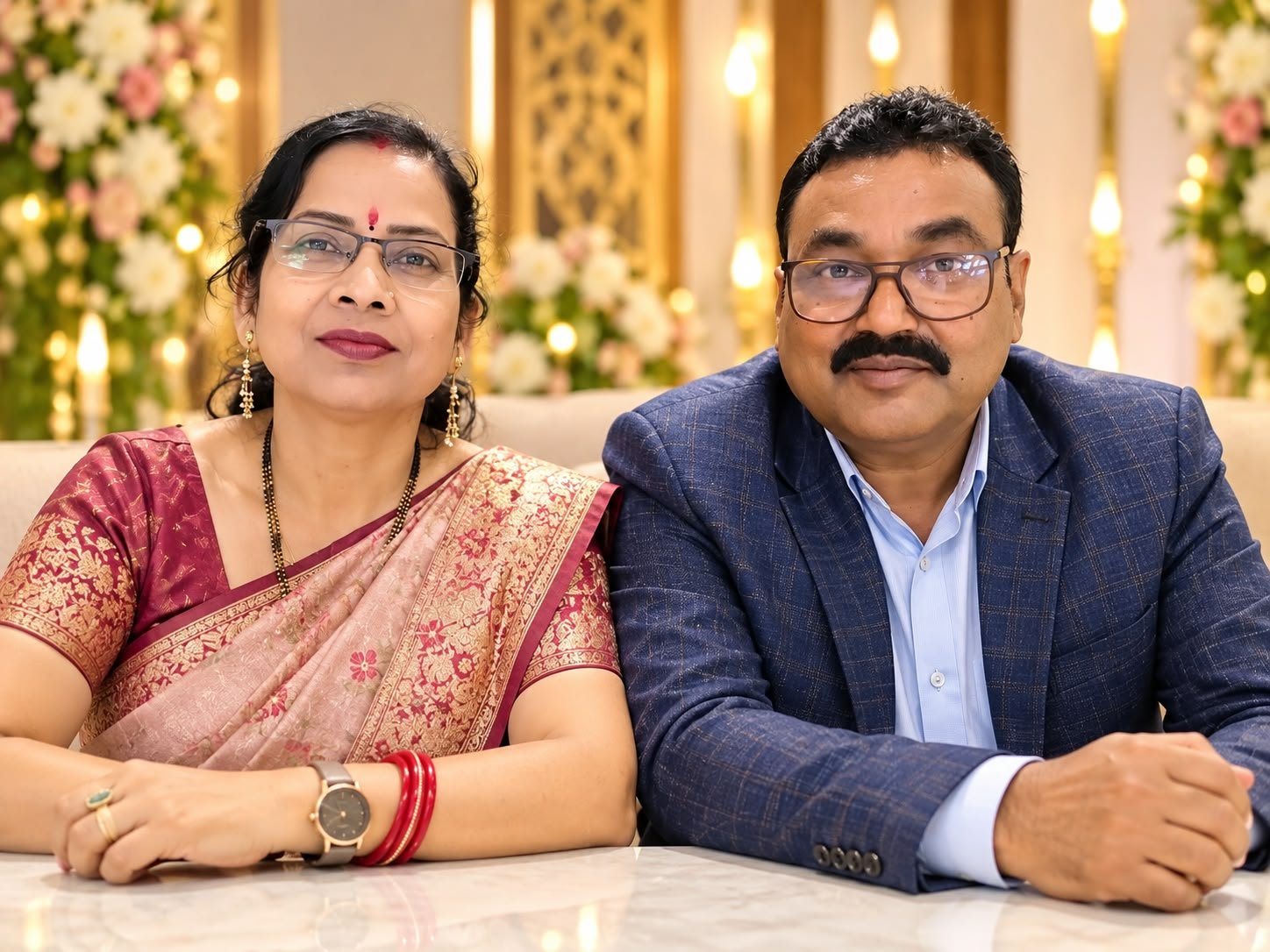 Mr. Sailesh Jaiswal and Mrs. Pushpa Jaiswal