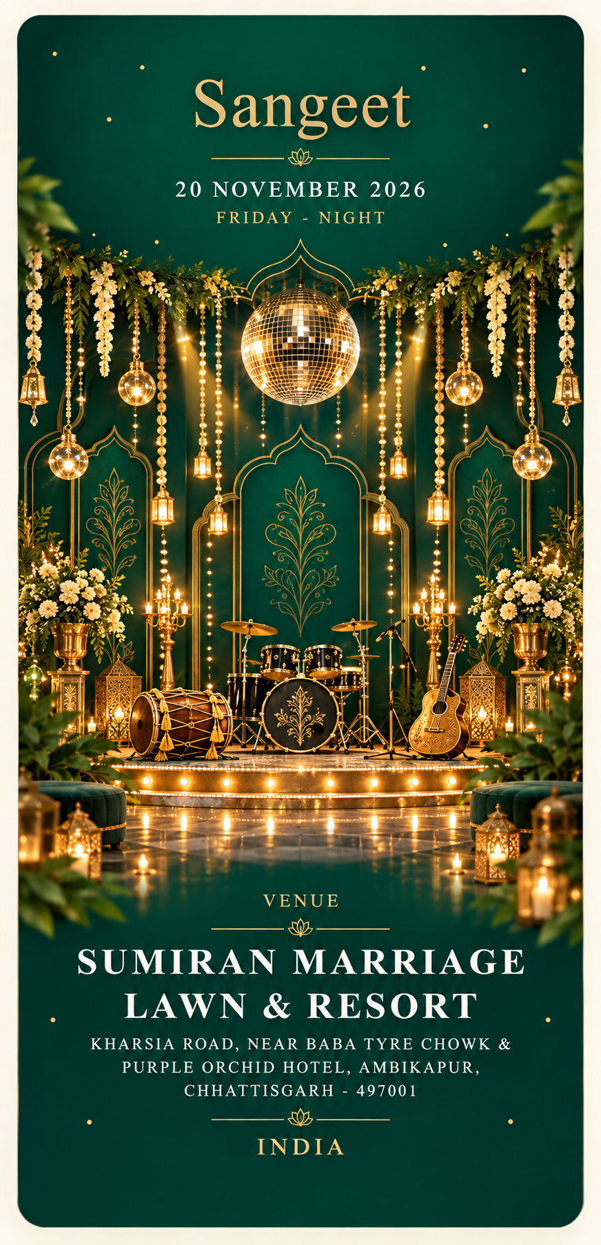Sangeet ceremony